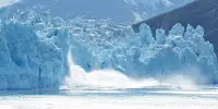 Ocean Mixing is Ferociously Induced by Underwater Tsunamis Brought on by Glacier Calving